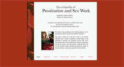 Desktop Screenshot of encyclopediaofprostitution.com